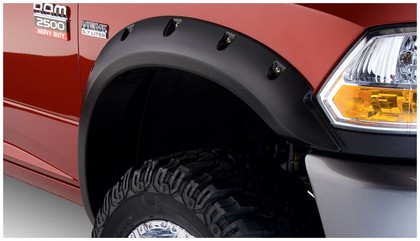 Bushwacker Pocket Style Fender Flare Kit 10-18 Dodge Ram 25-3500